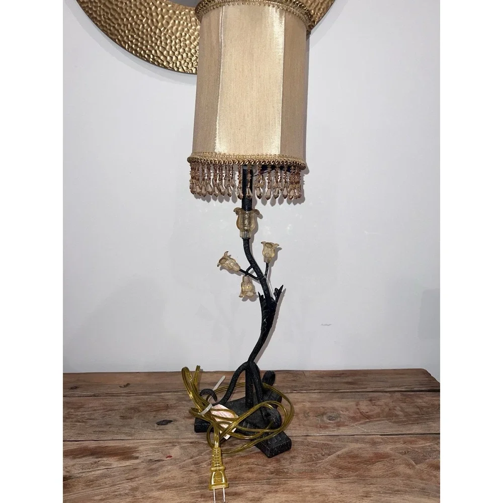 Victorian Inspired TJMaxx Floral lamp